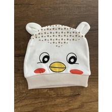 Gülümse Gel Yenidoğan Kız Erkek Bebek Civcivli Bebek Bandana Şapka Başlık Fiyonklu Kurdeleli Civciv Model 1ADET