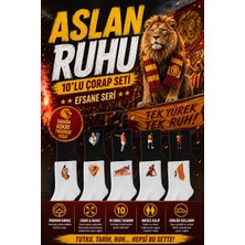 Rabona Fashion Aslan Ruhu Efsaneler 10’lu Çorap Seti