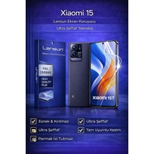Luxeloom Lensun Xiaomi 15T Ultra Şeffaf Ekran Koruyucu Film