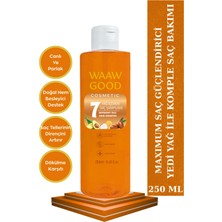 WAAW GOOD 7 Yağ Içeren Bakım,dökülme Önleyici ve Hızlı Uzama Şampuanı 250 ml