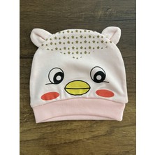 Gülümse Gel Yenidoğan Kız Erkek Bebek Civcivli Bebek Bandana Şapka Başlık Fiyonklu Kurdeleli Civciv Model 1ADET