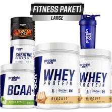 Proteinocean Fıtness Paketi Large - Bisküvi Yeşil Elma