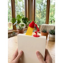 Mekatris Klasik Masa Lambası 3D Kitap Ayracı 2'li