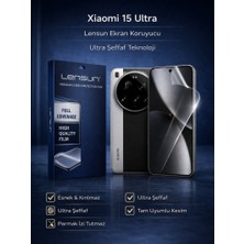 Luxeloom Lensun Ultra Şeffaf Esnek Ekran Koruyucu Film - Xiaomi 15 Ultra Uyumlu
