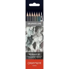 Caran D'ache Graphite Line Technalo Kalem Seti 7' Li 779.307