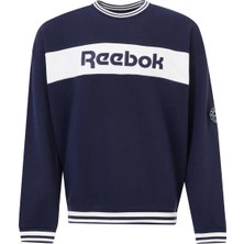 Reebok Lawn Club Crew Sweat Lacivert Erkek Sweatshirt