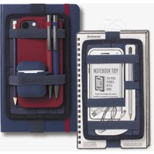 If Bookaroo Pen Pouch Notebook Tidy Defter Üstü Düzenleyici Navy Lacivert