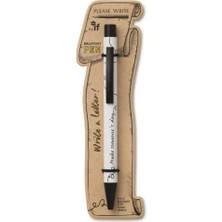 If Bookaroo Yumuşak Dokulu Siyah Mürekkepli Tükenmez Kalem Please Write