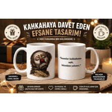 Kişiye Özel Palyaço Baskılı Kupa Bardak (Çift Taraflı Baskı)