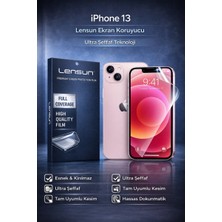 Luxeloom Lensun Iphone 13 Ultra Şeffaf Ekran Koruyucu Film