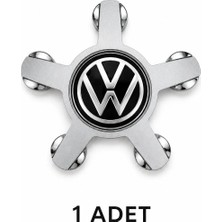 Carvian Volkswagen Passat - cc Ahtapot Çelik Jant Göbek Seti Gri 5X112  (1 Adet)