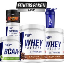 Proteinocean Fıtness Paketi Large - Çikolata Yeşil Elma