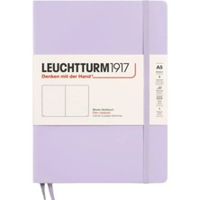 Leuchtturm 1917 LEUCHTTURM1917 Not Defteri Orta Boy (A5), Sert Kapak, 251 Numaralandırılmış Sayfa, Düz, Lilac 365480