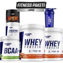 Proteinocean Fıtness Paketi Large - Salted Caramel Yeşil Elma