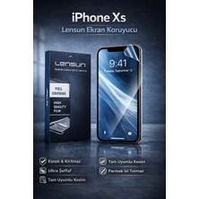 Luxeloom Lensun Iphone Xs Ekran Koruyucu Film