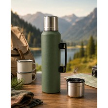 Eilo Luxe 2 Lt Çelik Termos Vakumlu Sıcak Soğuk Tutucu Outdoor Kamp Termosu