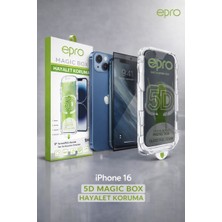 Luxeloom Epro Iphone 16 5d Magic Box Hayalet Ekran Koruyucu