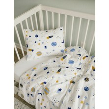 Bebek Nevresim Takımı 3’lü Set | 100X150 Cm, Fermuarlı, Hipoalerjenik, %70 Pamuklu, Desenli