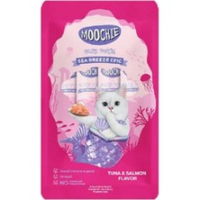 Uravas Store Ton Balıklı ve Somonlu Sıvı Kedi Ödül Maması 5X15 gr