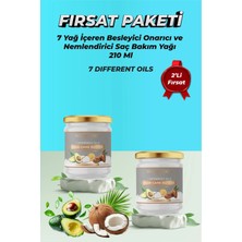 WAAW GOOD 7 Yağ Içeren Besleyici Onarıcı ve Nemlendirici Saç Bakım Yağı 210 ml 2'li Fırsat Paketi