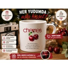 Gmt Ambalaj Cherry Özel Baskılı Kupa Bardak Baskısı