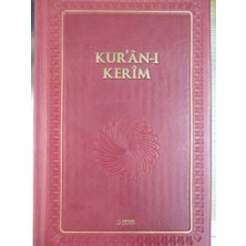 Yapı Kredi Yayınları Kur'ân-I Kerîm (Büyük Boy - Mıklepli - Kırmızı)