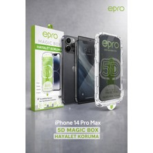 Luxeloom Epro Iphone 14 Pro Max 5d Magic Box Hayalet Koruma Ekran Koruyucu