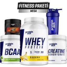 Proteinocean Fitness Paketi Mega - Muz Yeşil Elma