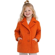 Hupalupa Store HUPALUPA Basic Dar Kalıp Turuncu Kaban 8-9 Yaş