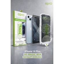 Luxeloom Epro Iphone 14 Plus 5d Magic Box Hayalet Tam Ekran Koruyucu