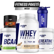 Proteinocean Fıtness Paketi Mega -  Muhallebi  Yeşil Elma