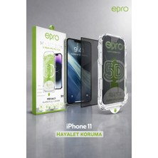 Luxeloom Epro Iphone 11 Uyumlu Magic Box 5d Tam Kaplama Hayalet (Gizlilik) Ekran Koruyucu