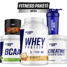 Proteinocean Fıtness Paketi Mega - Bisküvi Yeşil Elma