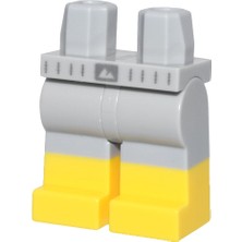 LEGO Minifigür Parçaları: Legs Decorated, Bacak, Ayak: 970C00PB1569