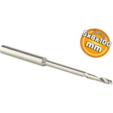 Gfb GFB2402 Alüminyum Freze Ucu Standart Boy 5X8X100 mm Alüminyum Freze Ucu