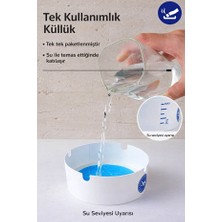 Safestore 25 Adet Tek Kullanımlık Kül Tablası Kokusuz Taşınabilir Pratik Jel Küllük Seti Ofis Kafe Ev