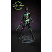 3Dreamall Mortal Kombat - Revenant Jade -3d Baskı Koleksiyon Figürü -25 cm