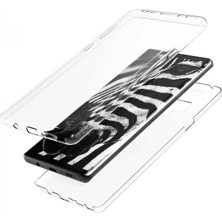 Velvoria Samsung Galaxy Note 9 Çift Taraflı Silikon Kılıf Şeffaf