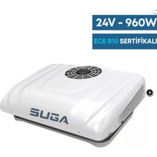 Suga 24V Karavan Kilima Uyku - Park Tavan Kliması 950W 9000BTU