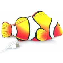 Semeglbl Eastland USB Li Dans Eden Peluş Palyaço Balığı 30CM