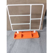 DU&ER 💍 Küpe Organizer Standı – Çok Katlı Küpe Askılığı ve Takı Düzenleyici Dekoratif Stand