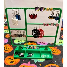 DU&ER 💍 Küpe Organizer Standı – Çok Katlı Küpe Askılığı ve Takı Düzenleyici Dekoratif Stand