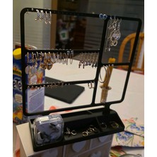 DU&ER 💍 Küpe Organizer Standı – Çok Katlı Küpe Askılığı ve Takı Düzenleyici Dekoratif Stand