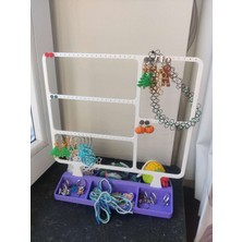 DU&ER 💍 Küpe Organizer Standı – Çok Katlı Küpe Askılığı ve Takı Düzenleyici Dekoratif Stand
