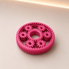 Hobby Fab Design Stres Çarkı -Dişli Stres Çarkı - Stres Oyuncağı -Dişli Mekanizmalı Fidget Oyuncak