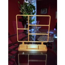 DU&ER 💍 Küpe Organizer Standı – Çok Katlı Küpe Askılığı ve Takı Düzenleyici Dekoratif Stand