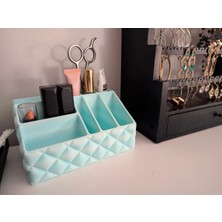 DU&ER Makyaj & Banyo Organizer Set – Şeffaf ve Fonksiyonel Düzenleyici
