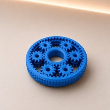 Hobby Fab Design Stres Çarkı -Dişli Stres Çarkı - Stres Oyuncağı -Dişli Mekanizmalı Fidget Oyuncak