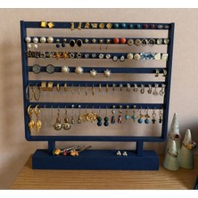 DU&ER 💍 Küpe Organizer Standı – Çok Bölmeli Takı ve Küpe Düzenleyici Dekoratif Stand