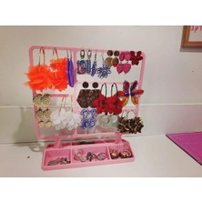 DU&ER 💍 Küpe Organizer Standı – Çok Katlı Küpe Askılığı ve Takı Düzenleyici Dekoratif Stand